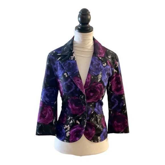 Michael Kors floral print blazer - Picture 1 of 3